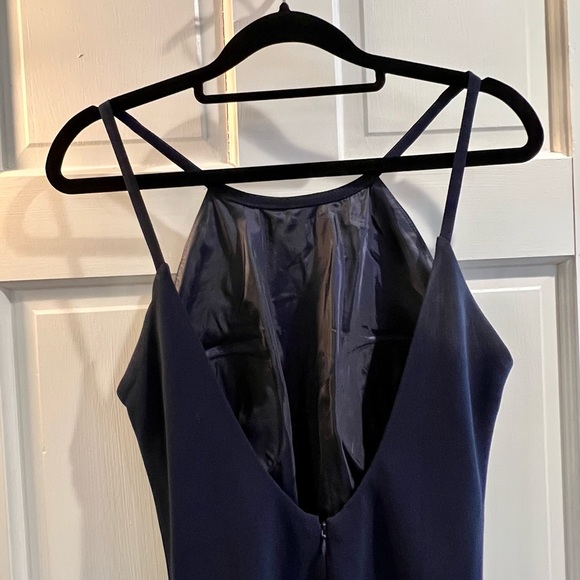 Calvin Klein, Navy, LIKE NEW, perfect condition, great for wedding guest or PROM - Picture 3 of 5